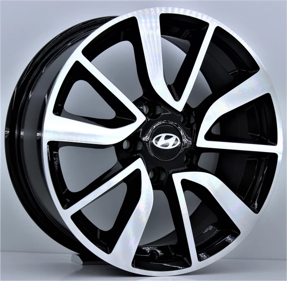 R1 Wheels 16 inç 5*114.3 ET35 Siyah Jant Takımı (J-1126)
