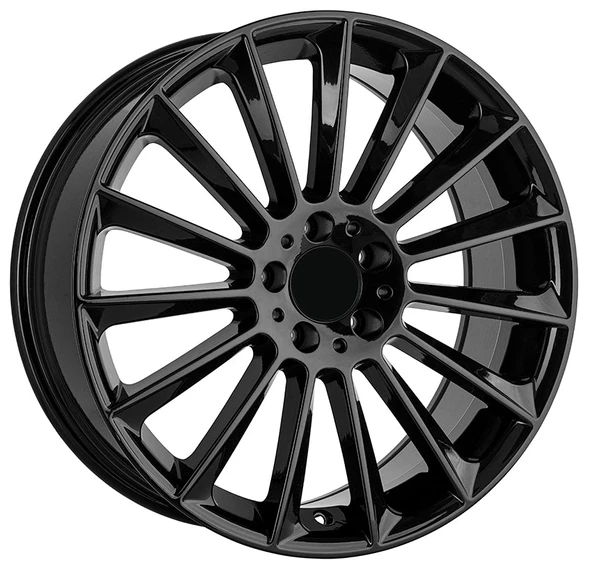 R1 Wheels 19 inç 5*112 ET38 Siyah Jant Takımı (J-1178)