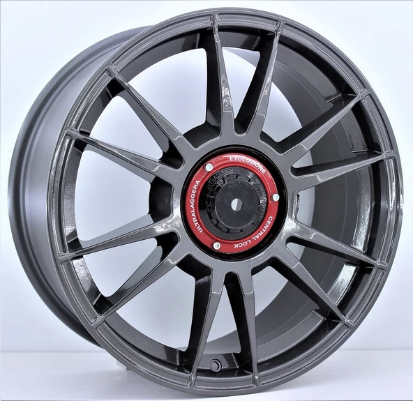 R1 Wheels 18 inç 5*100 ET35 Füme Jant Takımı (J-1171)