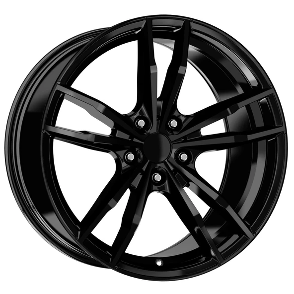 R1 Wheels 19 inç 5*120 ET30 Siyah Jant Takımı (J-1212)