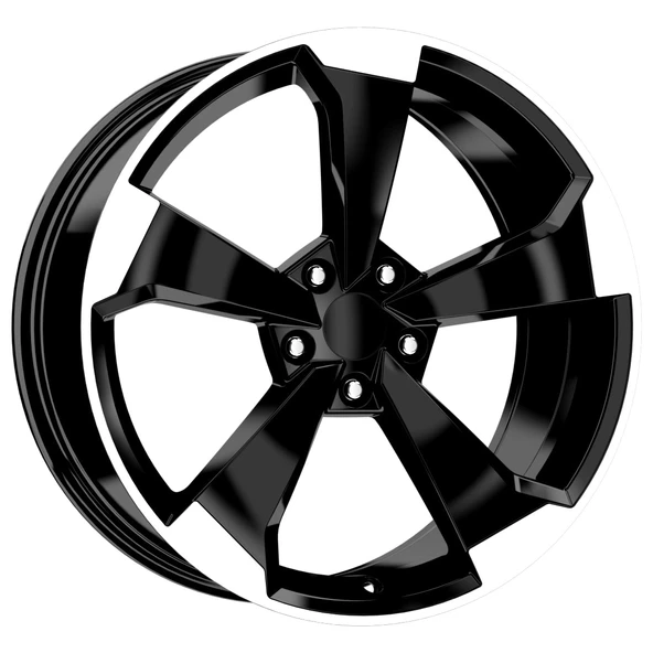 R1 Wheels 20 inç 5*112 ET34 Siyah Jant Takımı (J-1210)