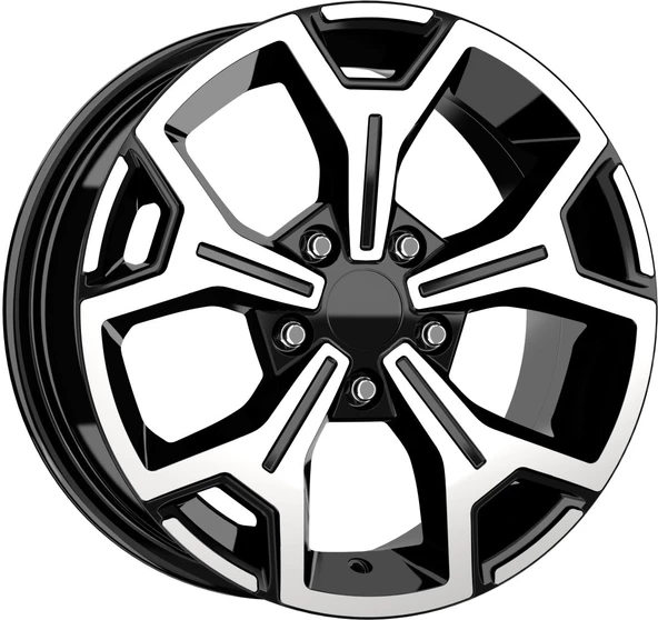 R1 Wheels 16 inç 5*114.3 ET40 Parlak Siyah Jant Takımı (J-328)