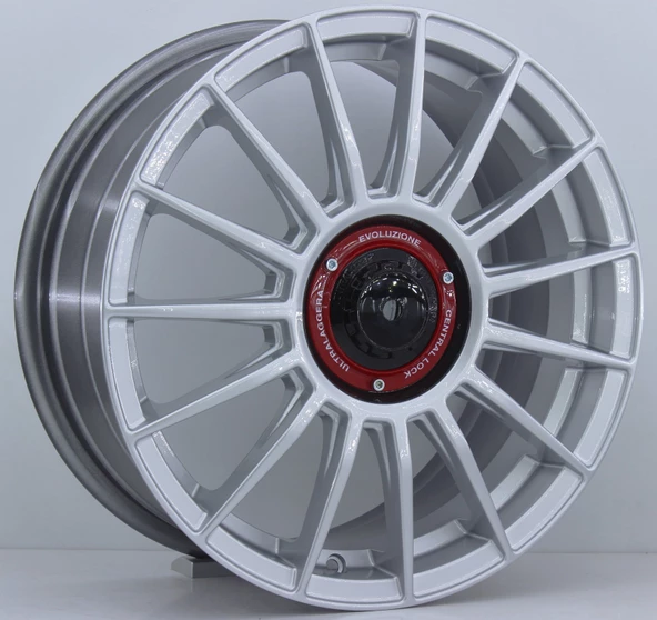 R1 Wheels 17 inç 4*108 ET20 Metalik Gri Jant Takımı (J-356)