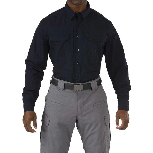 5.11 STRYKE SHIRT LACIVERT GOMLEK - 8