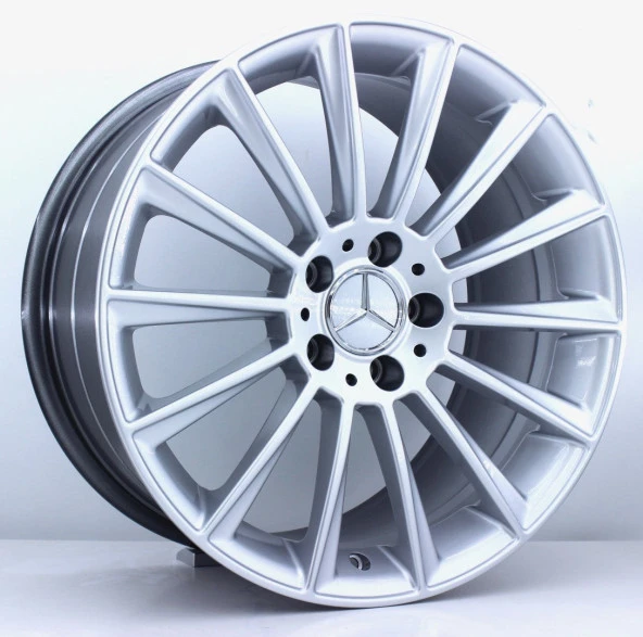 R1 Wheels 16 inç 5*112 ET35 Metalik Gri Jant Takımı (J-391)