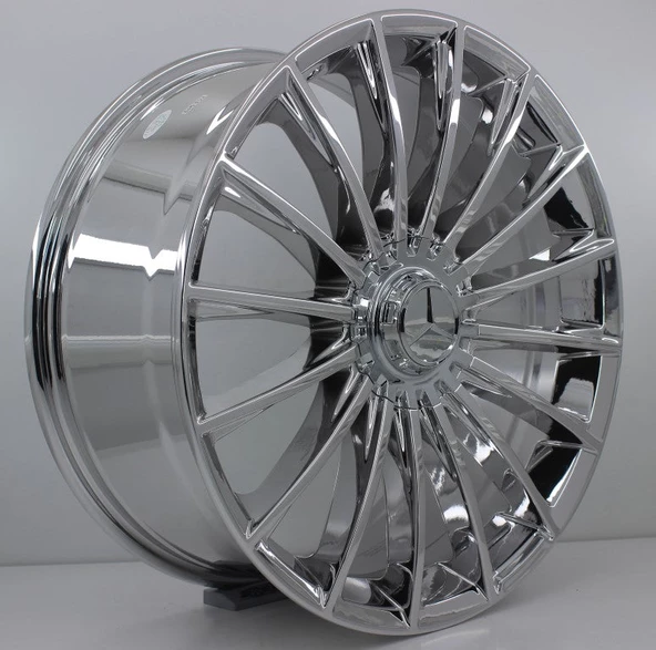 R1 Wheels 20 inç 5*112 ET35 Krom Jant Takımı (J-406)