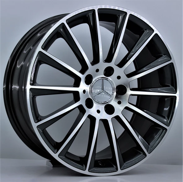 R1 Wheels 19 inç 5*112 ET48 Füme Jant Takımı (J-410)