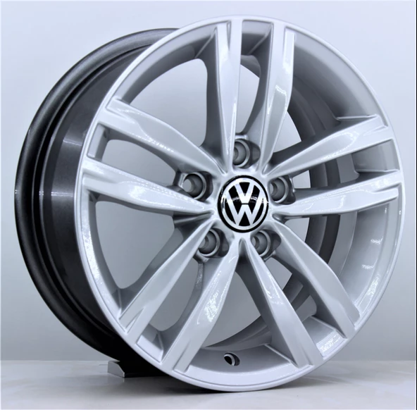 R1 Wheels 15 inç 5*112 ET35 Metalik Gri Jant Takımı (J-412)