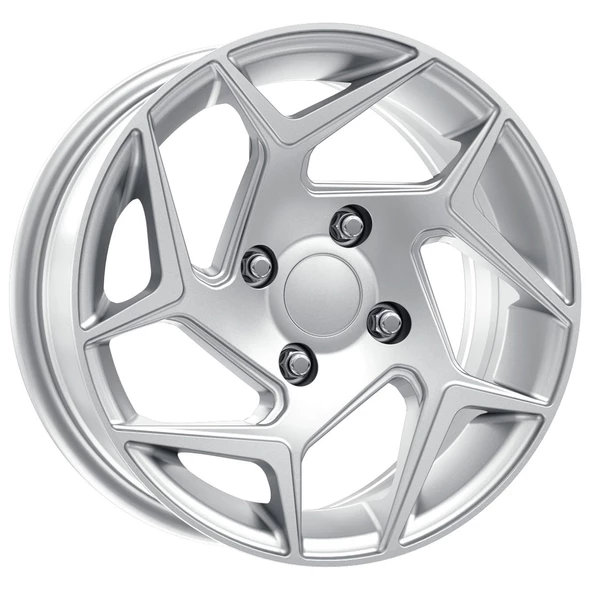 R1 Wheels 14 inç 4*100 ET35 Metalik Gri Jant Takımı (J-414)