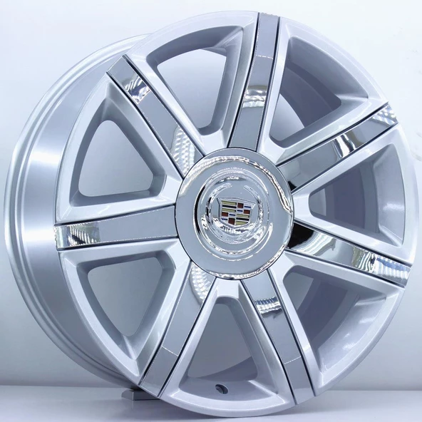 R1 Wheels 22 inç 6*139.7 ET25 Parlak Krom Jant Takımı (J-409)