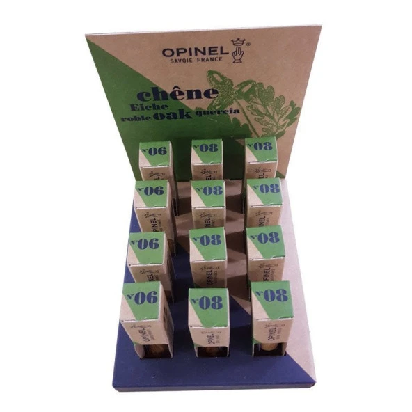 OPINEL INOX ZEYTIN SAP 8 NO CAKI SETI 12LI (002026) - 5