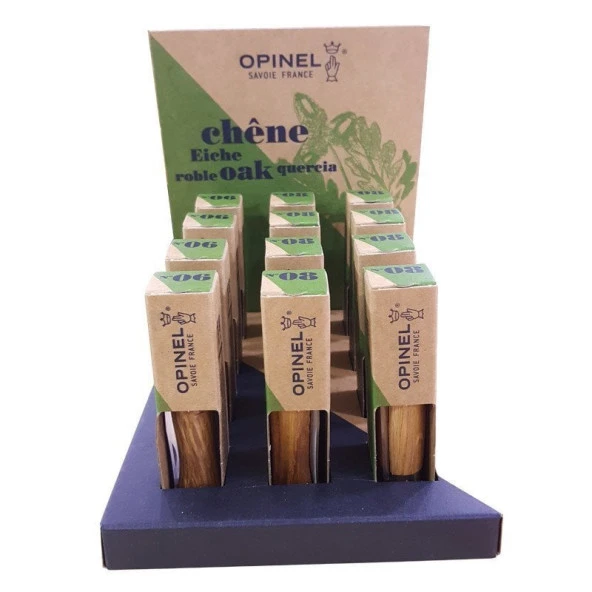 OPINEL INOX ZEYTIN SAP 8 NO CAKI SETI 12LI (002026) - 12