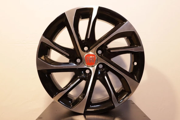 R1 Wheels 15 Inc 5*98 ET35 Siyah Jant Takımı (J-461) - 1