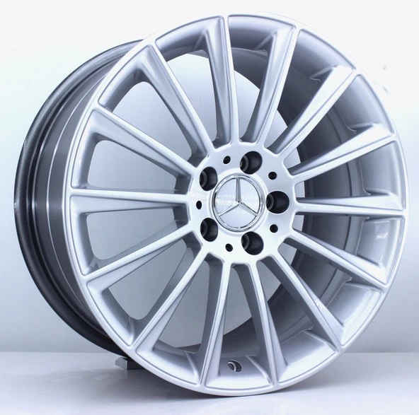 R1 Wheels 18 inç 5*112 ET43 Metalik Gri Jant Takımı (J-465)
