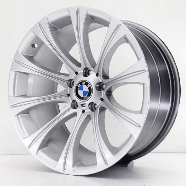 R1 Wheels 19 inç 5*120 ET15 Metalik Gri Jant Takımı (J-501)