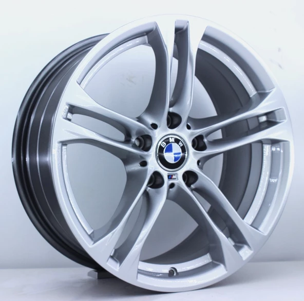 R1 Wheels 18 inç 5*120 ET30 Metalik Gri Jant Takımı (J-513)