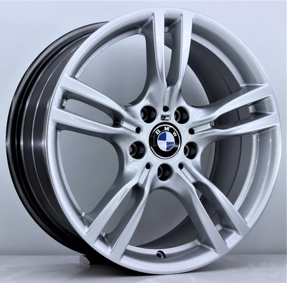 R1 Wheels 18 inç 5*120 ET51 Metalik Gri Jant Takımı (J-526)