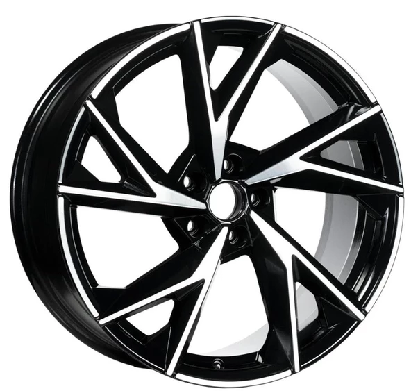 R1 Wheels 20 inç 5*112 ET35 Siyah Jant Takımı (J-523)