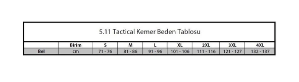 5.11 TRAVERSE DOUBLE BUCKLE KEMER - 7