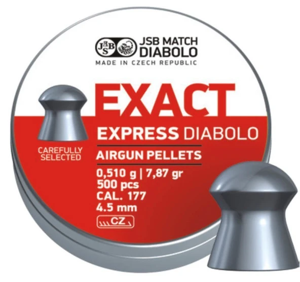 JSB DIABOLO EXACT EXPRESS 4.52 MM HAVALI SACMA