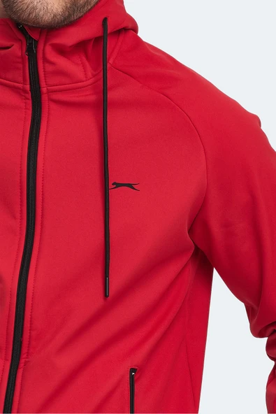 Slazenger Rangı Erkek Mont & Kaban Kırmızı - 5