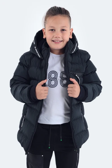 Slazenger Captain Kaban Çocuk Mont St21jc009-500siyah ürün görseli 1