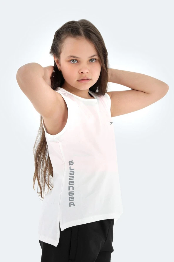 Dylan Kız Çocuk T-shirt Beyaz