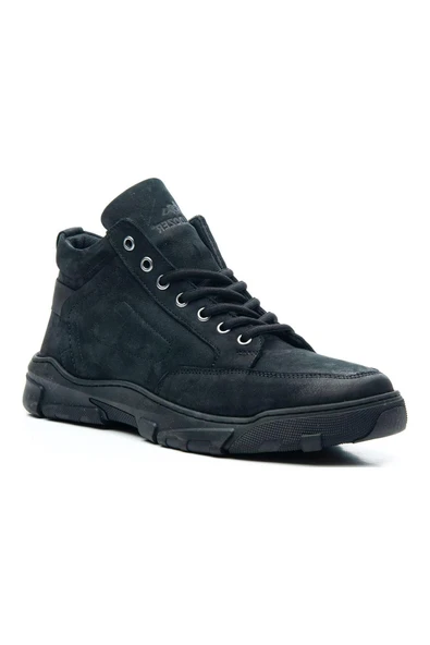 Bulldozer 220071 Siyah Nubuk Erkek Bot - 2