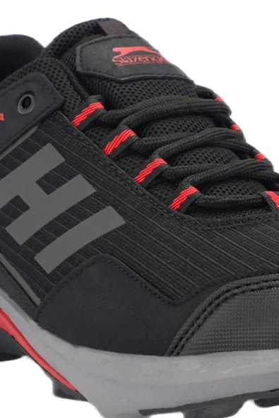 Slazenger Zuan Erkek Günlük Spor Ayakkabı Sa22oe120-506siyah-krmz - 4
