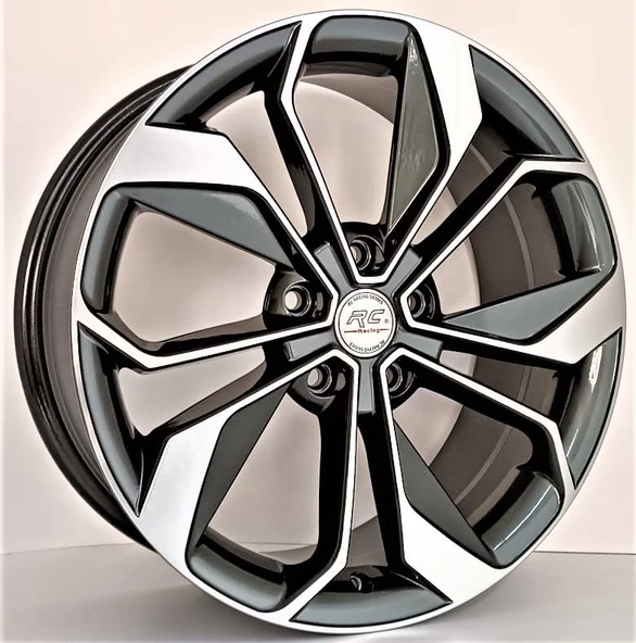 R1 Wheels 18 inç 5*114.3 ET45 Füme Jant Takımı (J-179)