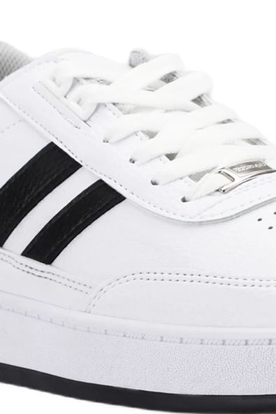 Slazenger Daphne Erkek Sneaker Ayakkabı Beyaz / Siyah - 4