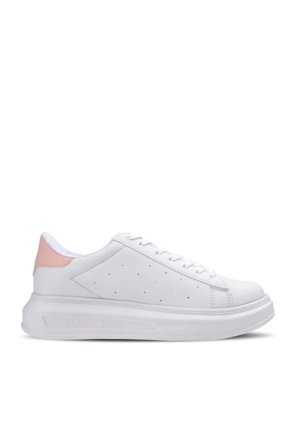 Sa13Lk010-061 Zarathustra Beyaz / Pembe Kadın Sneaker