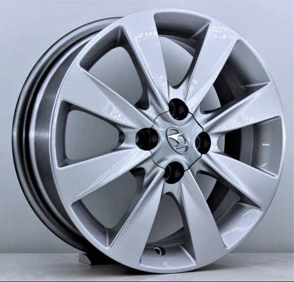 R1 Wheels 15 inç 4*100 ET35 Metalik Gri Jant Takımı (J-263)