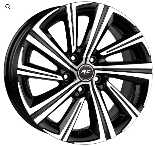 R1 Wheels 16 inç 5*114.3 ET40 Siyah Jant Takımı (J-270)