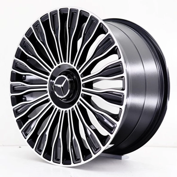 R1 Wheels 20 inç 5*112 ET38 Siyah Jant Takımı (J-373)
