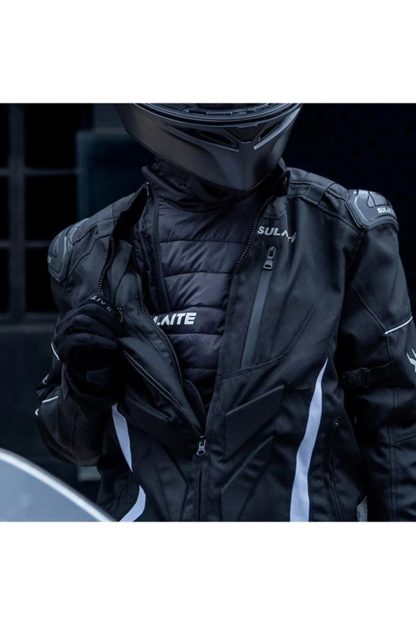 Motosiklet Boyun Rüzgar Koruma Uzun Hi-tech 600d Oxford Kumaş Sıcak Motor Göğüs Yağmur Koruma - 2