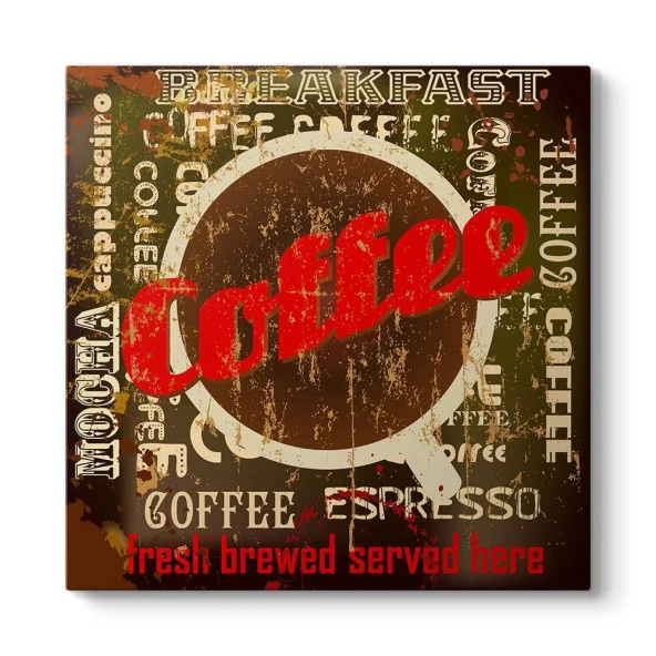 Coffee Espresso KANVAS TABLO