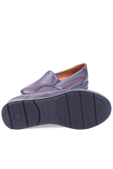 Walkenzo 2505 Kadın Hakiki Deri Ortopedik Ayakkabı - Resim 5