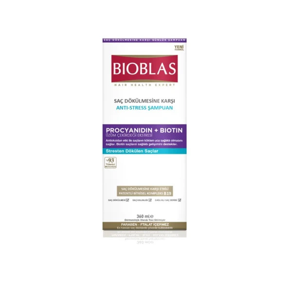 Bioblas Procyanidin Anti Stres Şampuan 360 ml