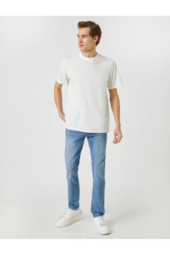 Slim Fit Kot Pantolon - Brad Jean - 2