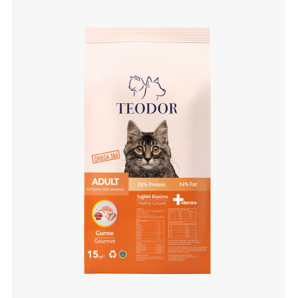 TEODOR Adult Gurme Yetişkin Kedi Maması