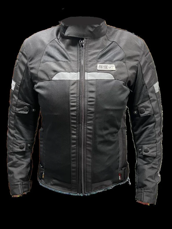 Forte Gt Xbyc 1072 İnferno 4 Mevsim 3 Katmanlı Korumalı Kadın Motosiklet Montu XL Beden - 2