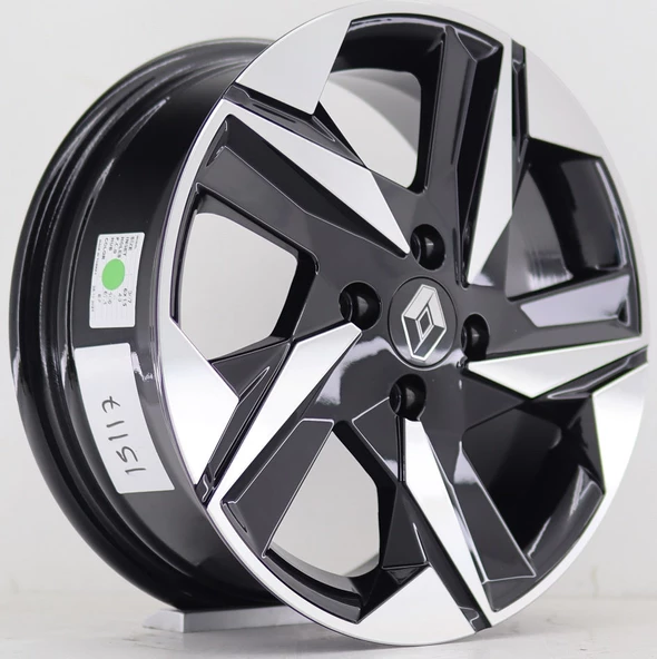 R1 Wheels 16 inç 5*114.3 ET40 Siyah Jant Takımı (J-345)