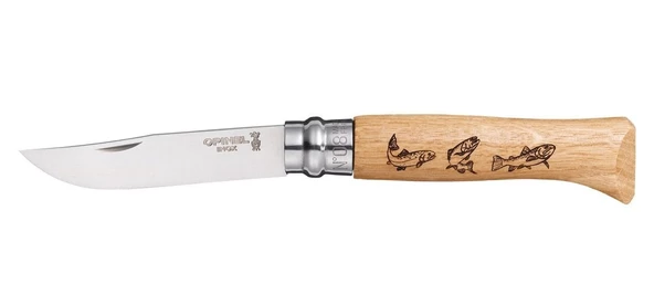 OPINEL INOX MESE ISLEMELI 8 NO CAKI (001623) - 9