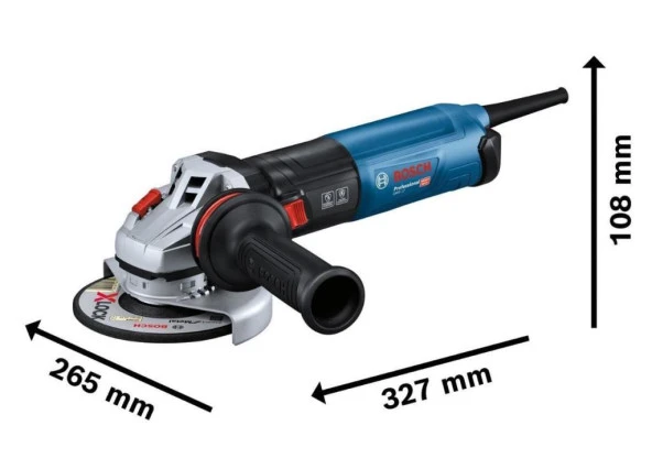 Bosch Professional Gws17-125S Devir Ayarlı Avuç Taşlama - Resim 2