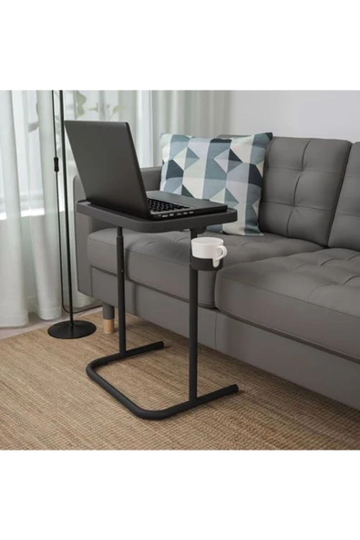 Björkasen Laptop Masası, Antrasit Renk MeridyenDukkan Katlanır Masa - 5