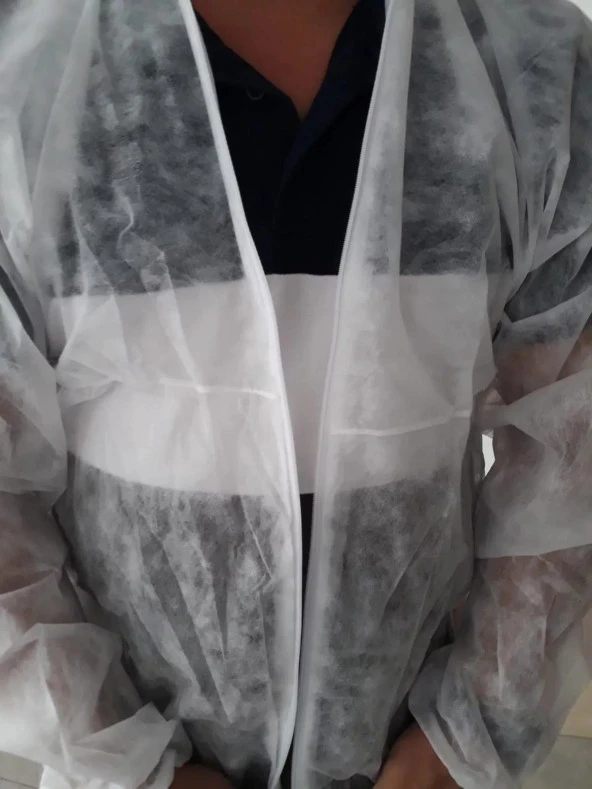 25 Adet 30 Gr Tek Kullanımlık Ekonomik Tela Tulum - 3