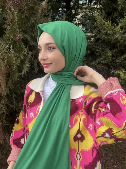 Shecarf Dikişli Penye Şal, Yüksek Gramaj, Özel Üretim, 4 Mevsim 00991  BENETTON - 2