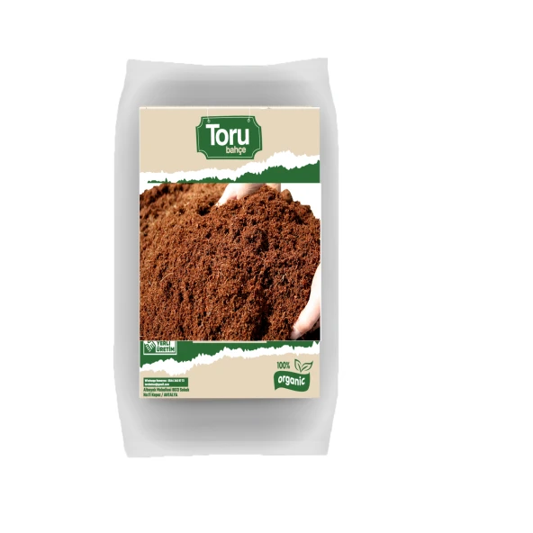 Cocopeat Hindistan Cevizi Torfu  lifi  40 lt  (100 doğal ) KATKISIZ