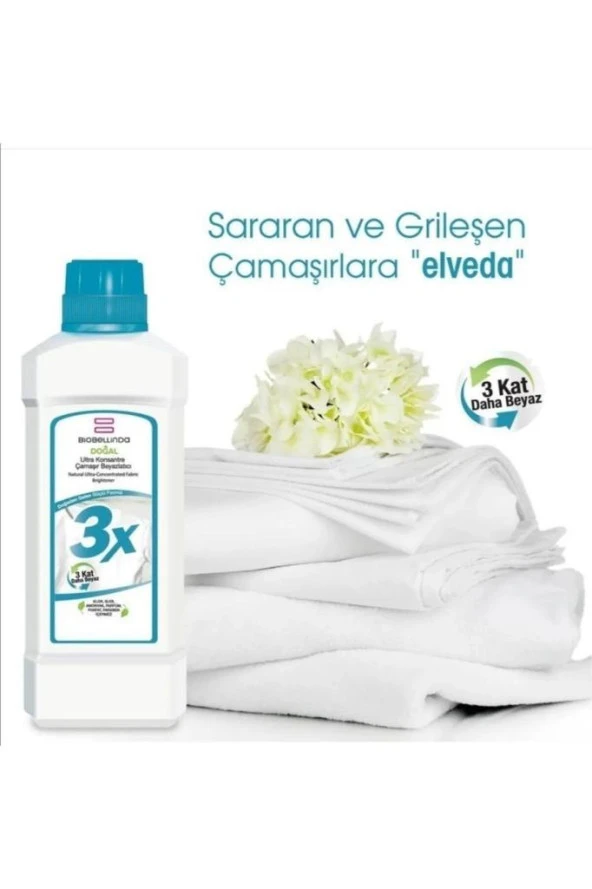 3X KONSANTRE ÇAMAŞIR, TÜL, PERDE, BEYAZLATICI LEKE ÇIKARICI - 2